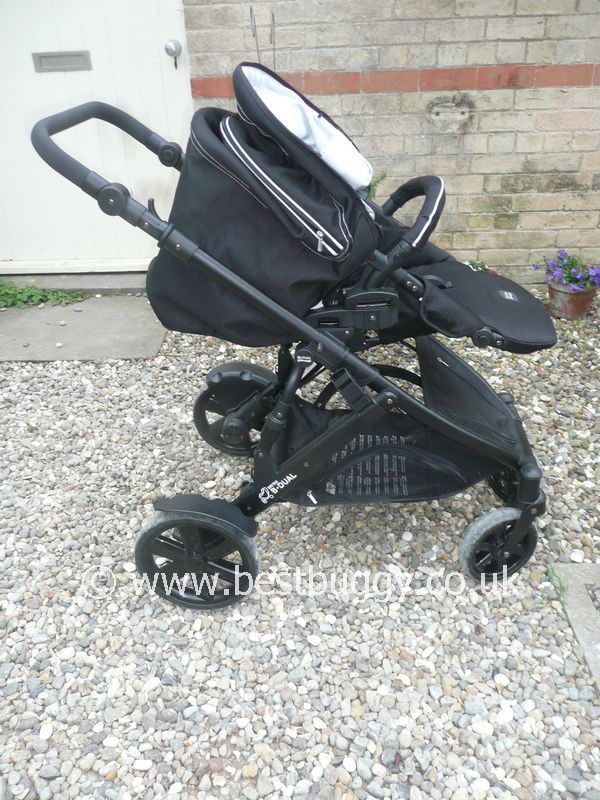 britax duo twin buggy