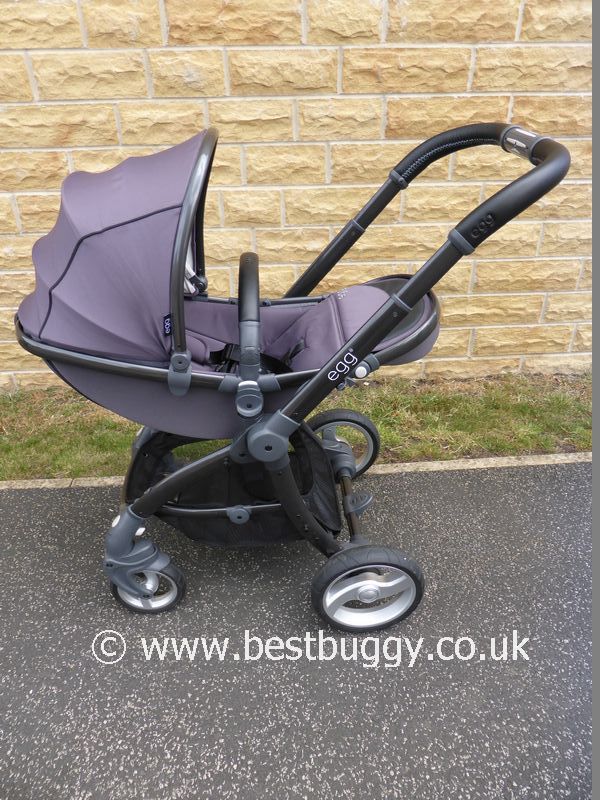 egg pram purple